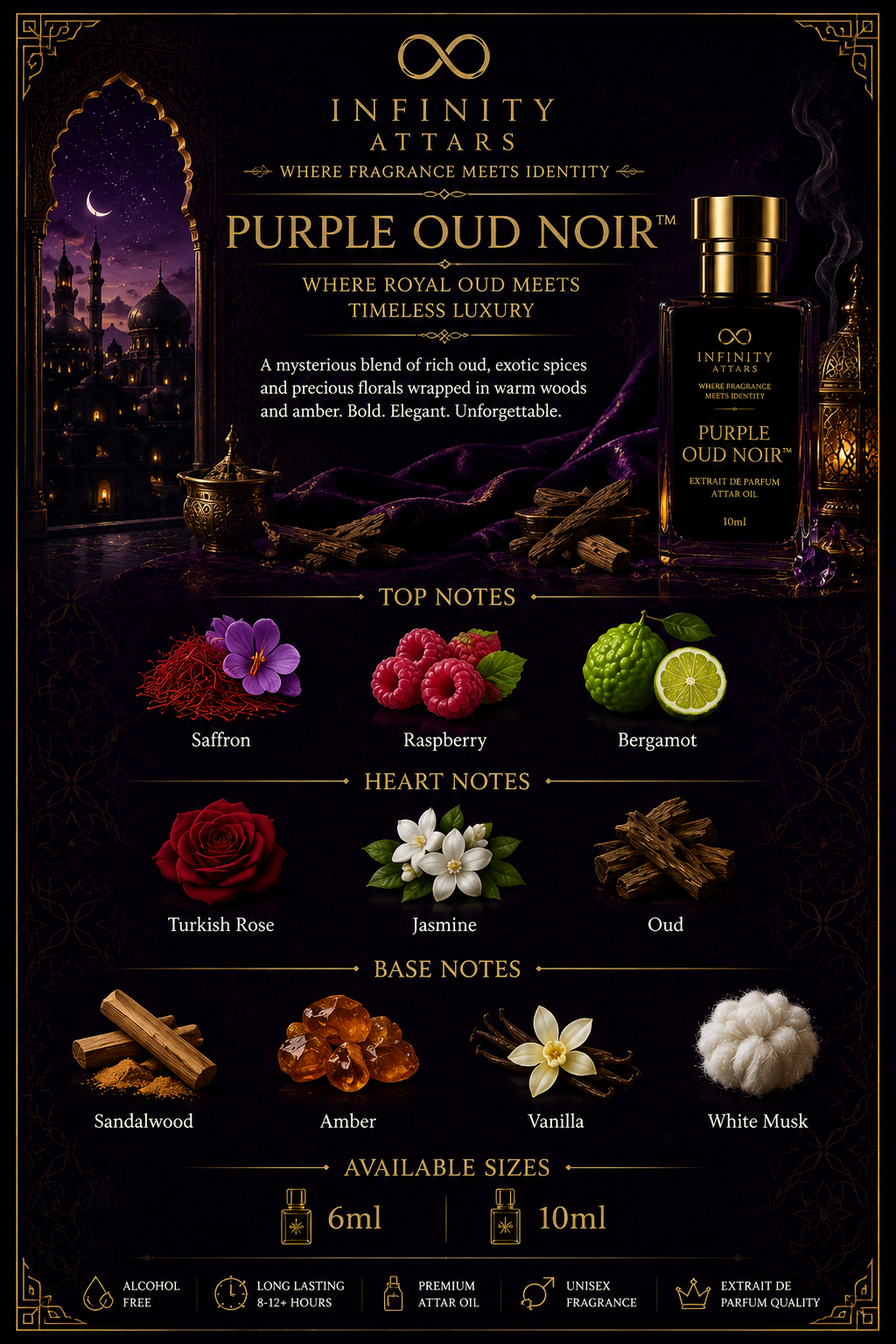 Purple Oud Noir™